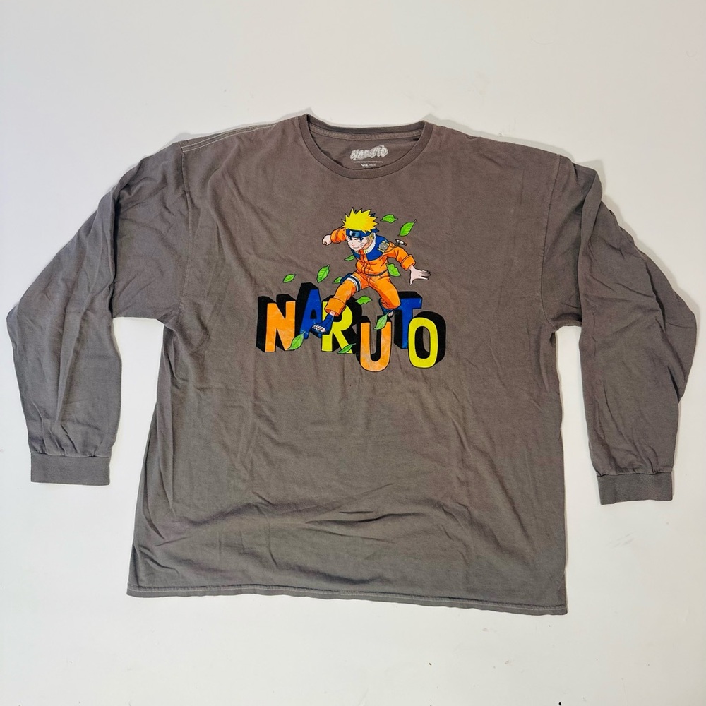 Naruto Graphic Long Sleeve Shirt